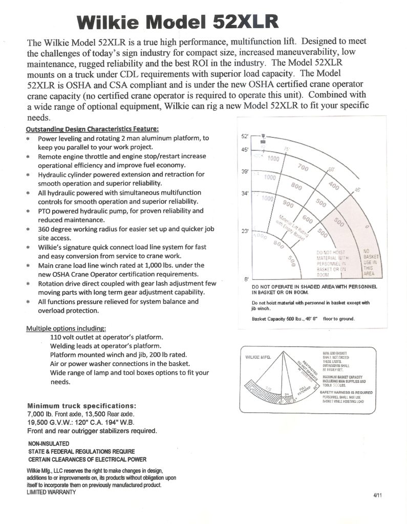 52XLR Details